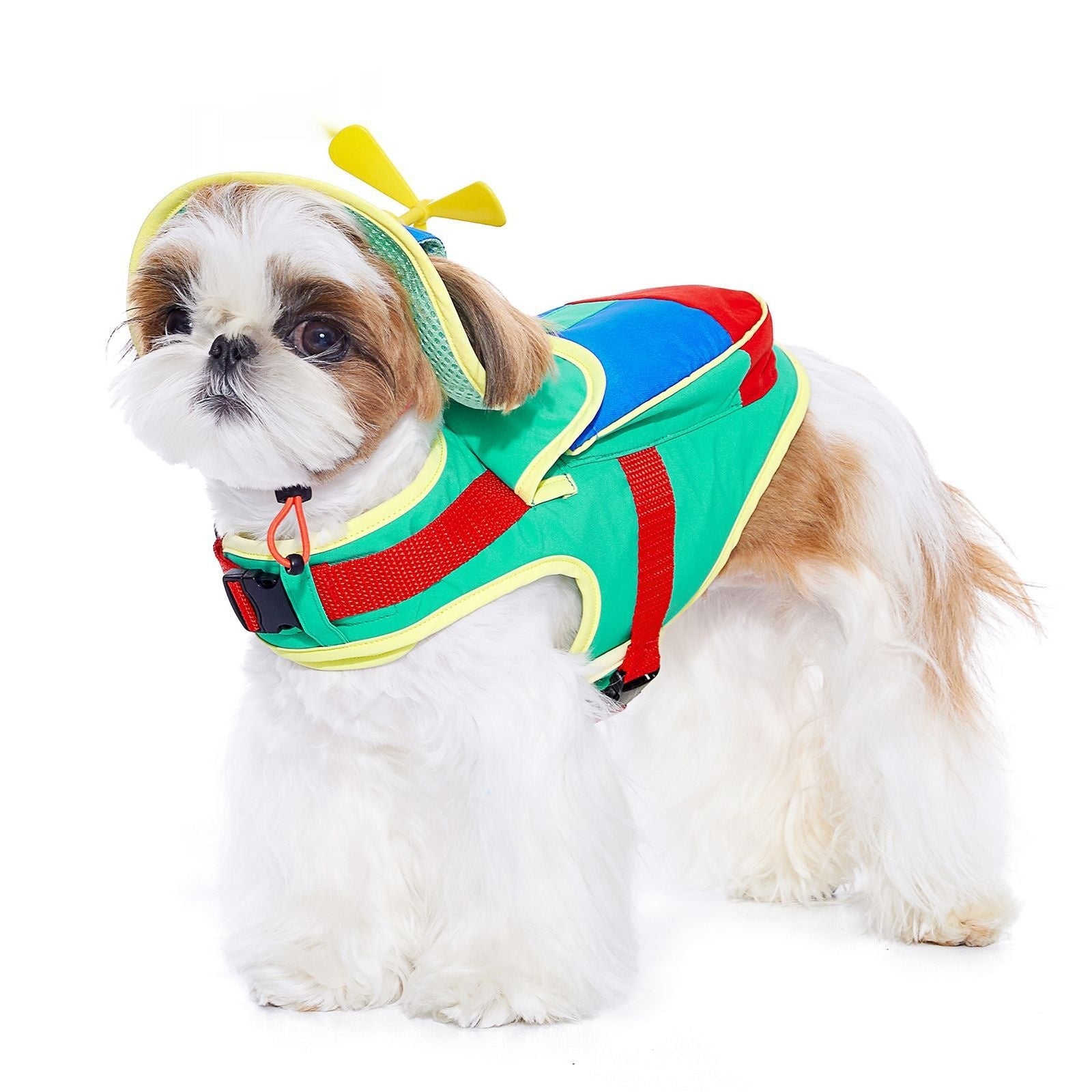 Dog Yorkshire Bichon Oreilles ouvertes Chapeau Fisherman résistant au soleil
