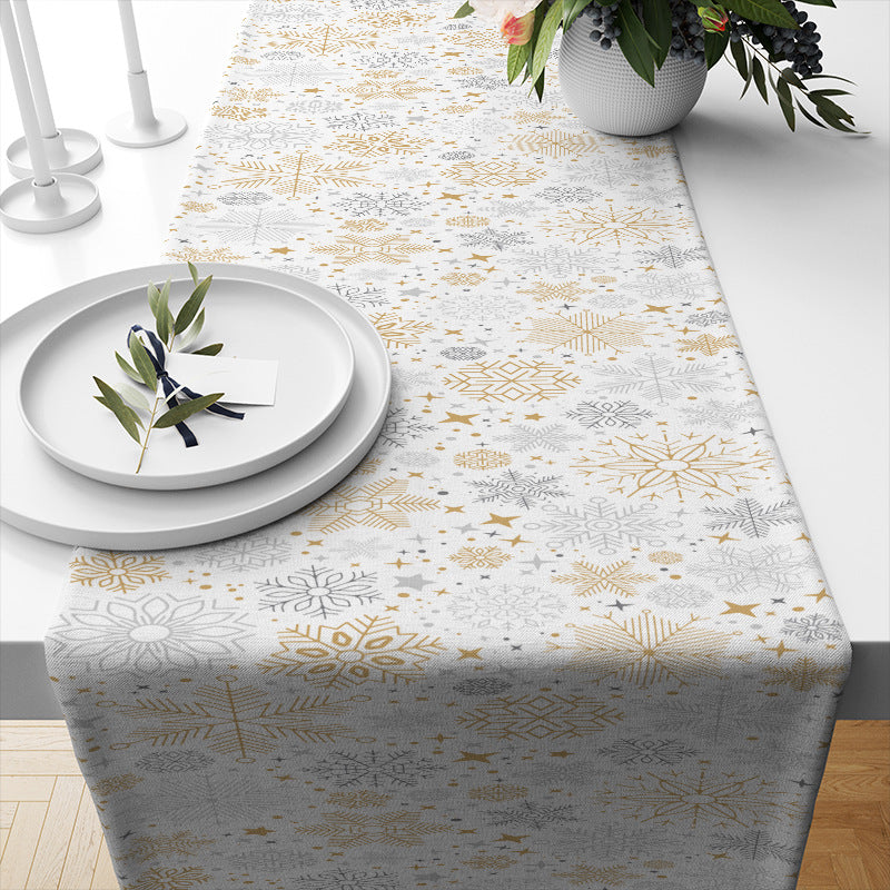 Table de Noël Runner Linge de restaurant isolé nappe