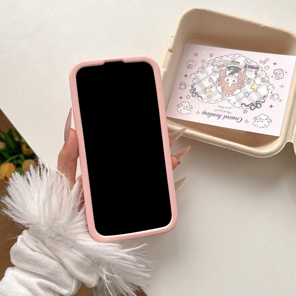 Coffret de preuve de chute en forme de pied de caricature Peach