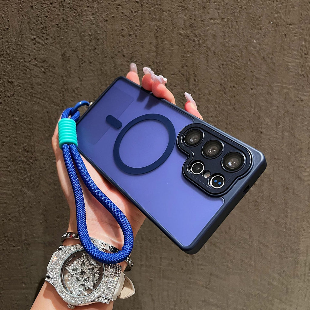 Étui de téléphone magnétique à bande de sable Yadun