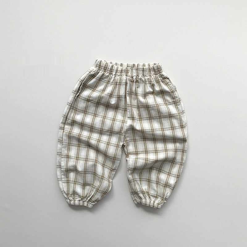 Pantalons anti-musquito pour enfants Vêtements de dessus minces d'été Pantalons garçons et filles Style coréen