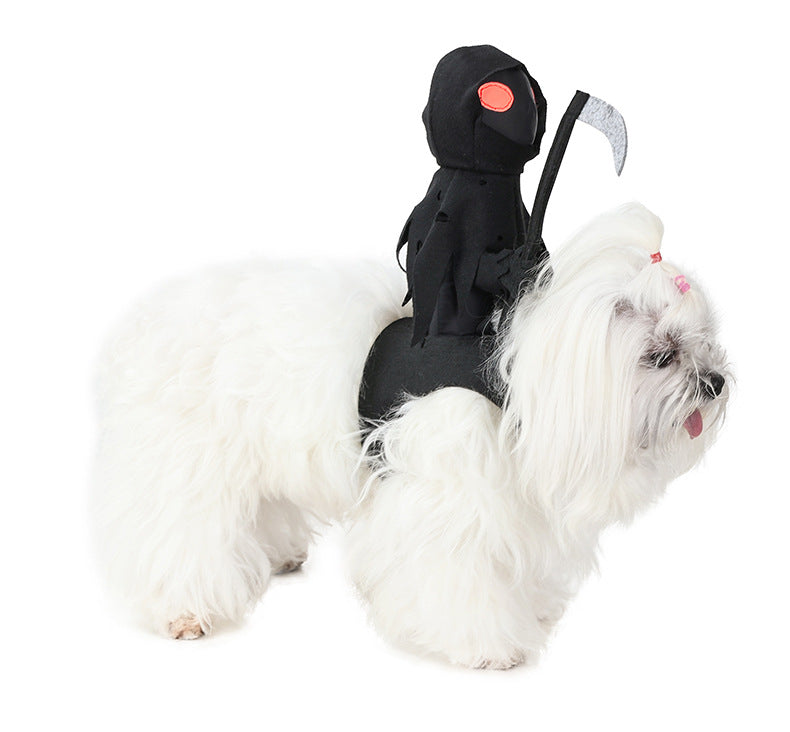 Chien Dark Harvest Costume de transformation chevalier Costume de chat Halloween Costume drôle Cat Cut