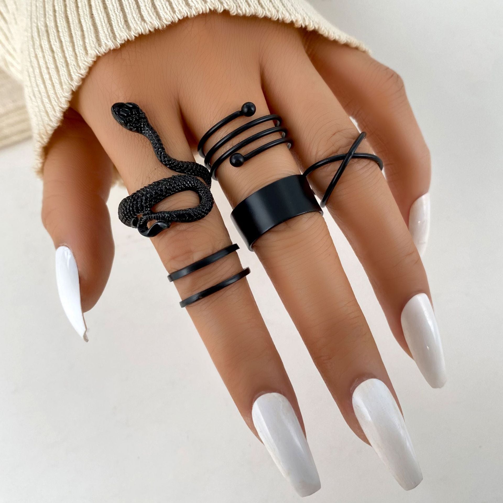 Bijoux pour femmes Bague en perles de riz