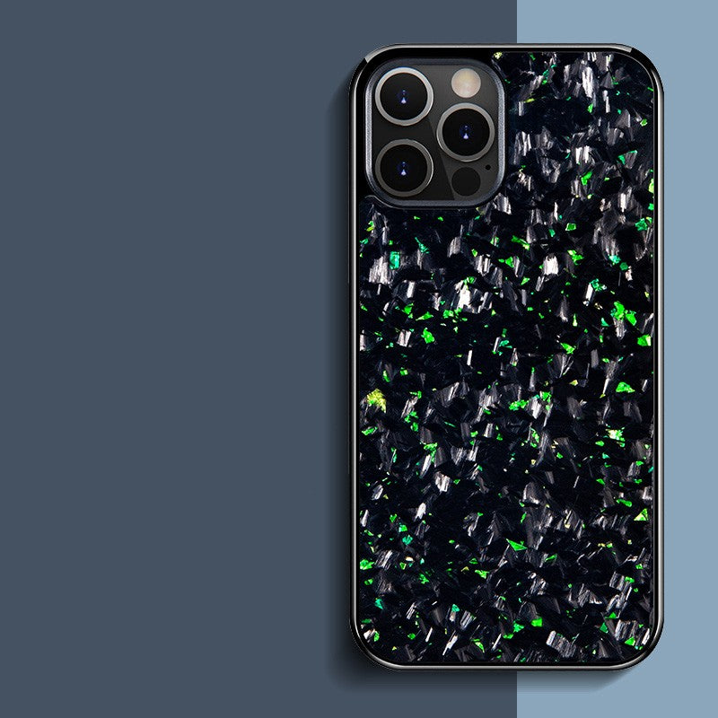 Case de téléphone en fibre de carbone forgée