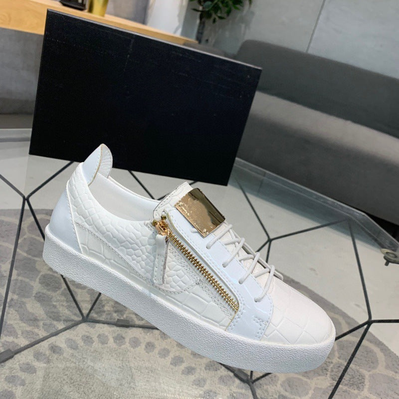 European Station Hommes Cowhide Mode Chaussures de Conseil Casual