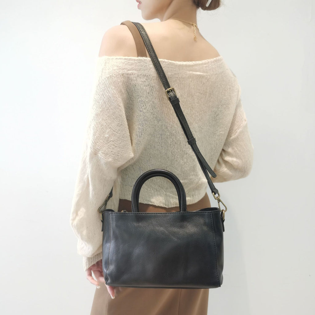 Sac à main en cuir véritable simple et polyvalent
