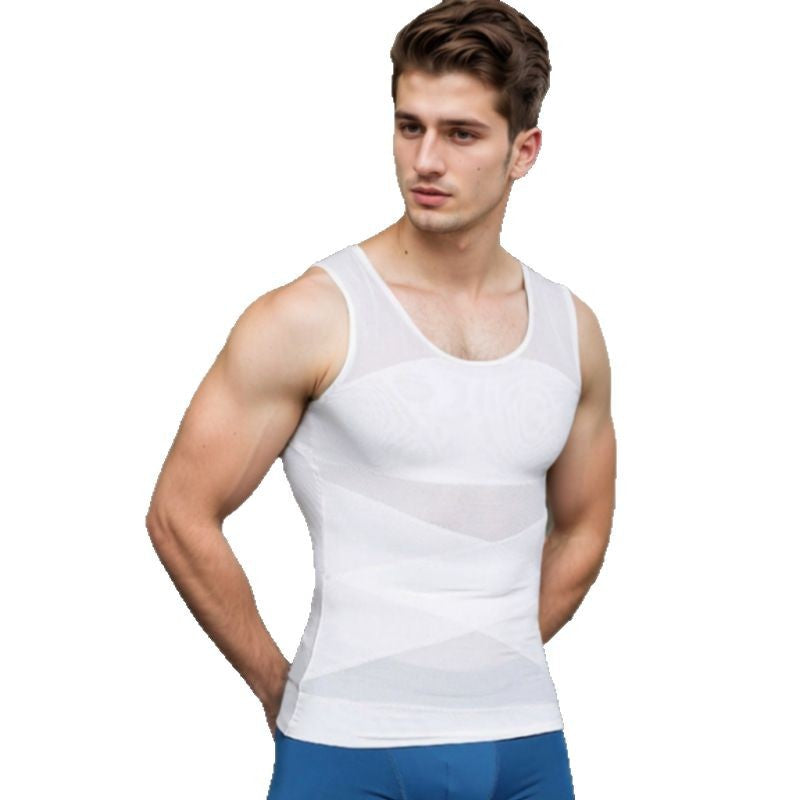 Transfrontal European and American Factory Ventes directes en stock Corps masculin Haping Vest Hi