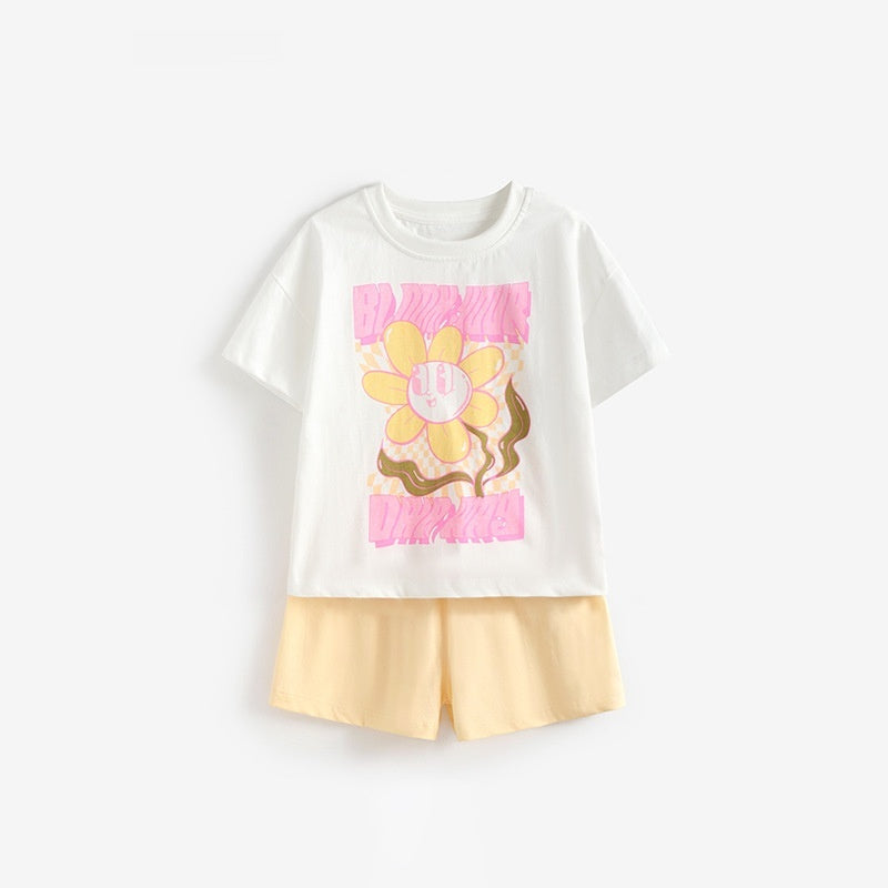 Filles Summer Casual Outfit Set
