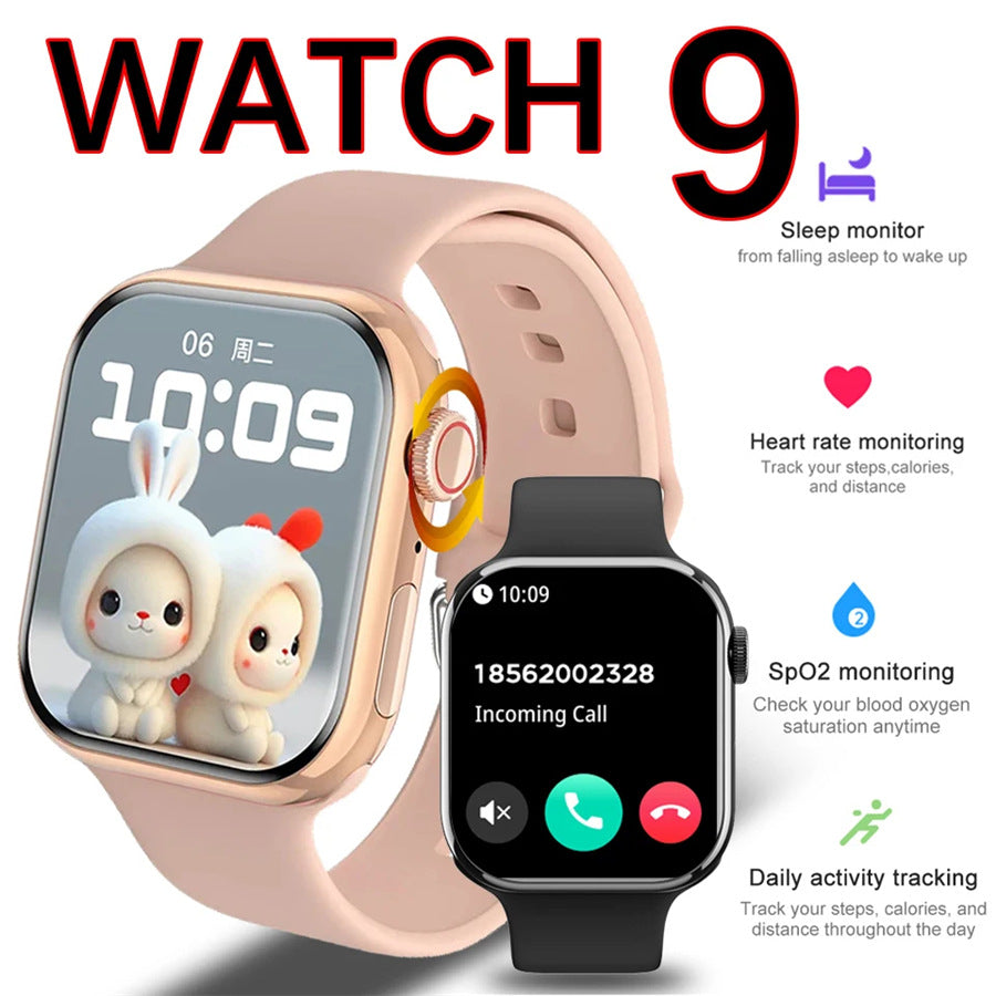 Bluetooth Appel de fréquence cardiaque Surveillance de la santé Sports Watch
