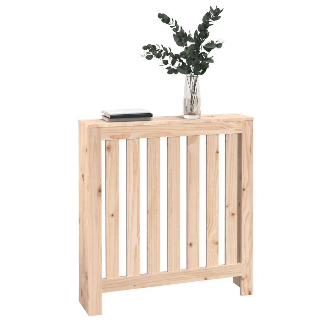 Couverture radiateur 79,5x couverture radiateur en bois de pin massif 79,5x