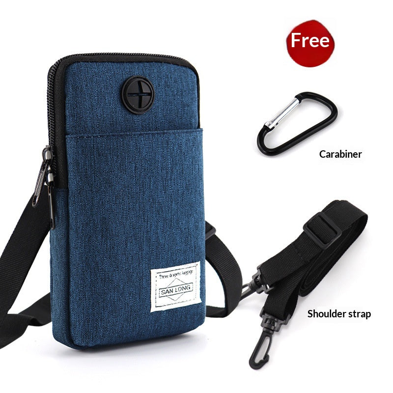 Oxford Cloth Waterproof Sport Outdoor Crossbody Phone Bag