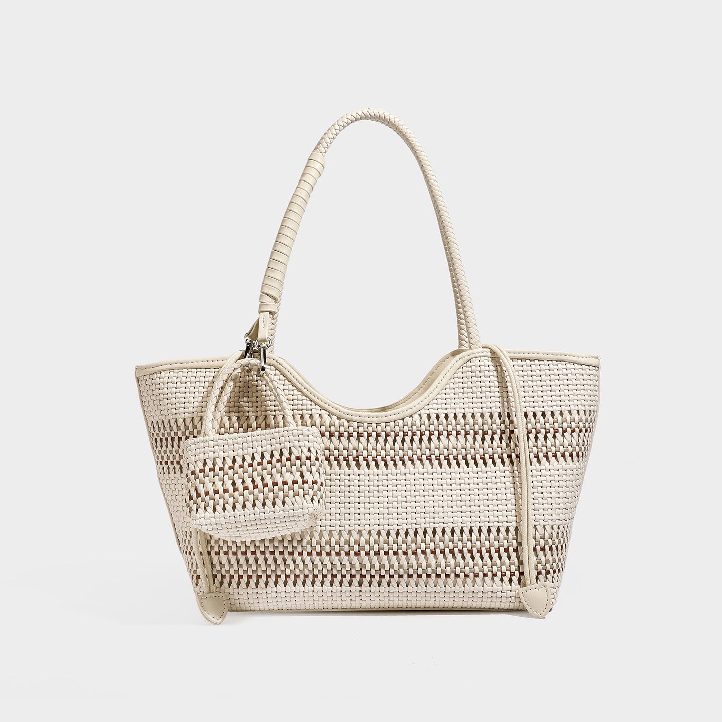 Sac à bandoulière fashionnable Grande capacité de vacances style simple