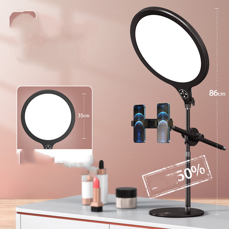 Photo Plein écran Lampe de beauté Téléphone portable Télescopique Bureau Remplir la lumière