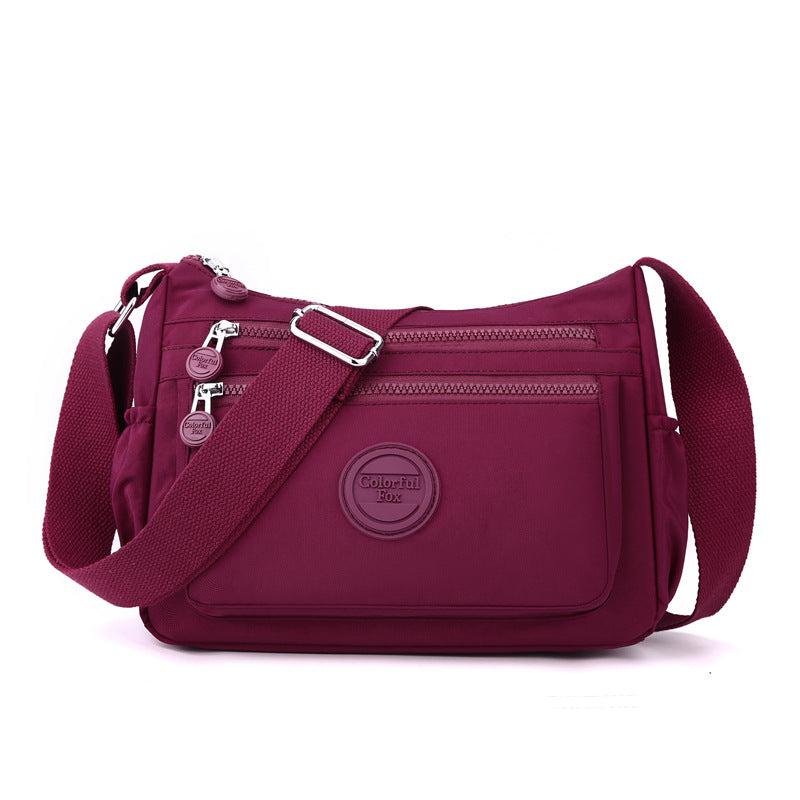 Renard coloré Grande capacité Femmes Sac d'épaule extérieur Casual hydrofuge Multi-couche