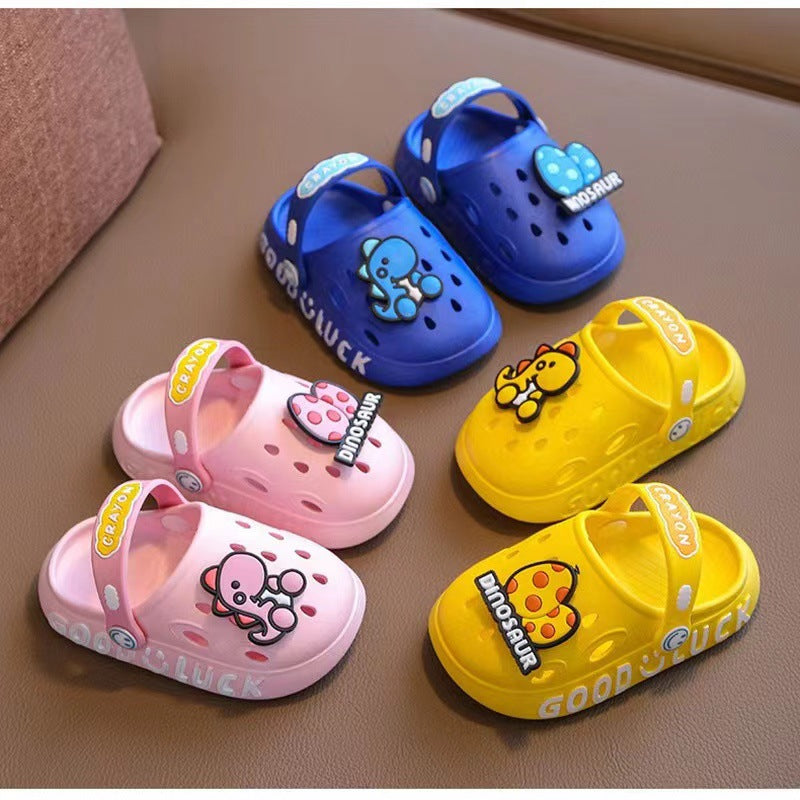 Mignon dessin animé Dinosaure Slipper pour les enfants