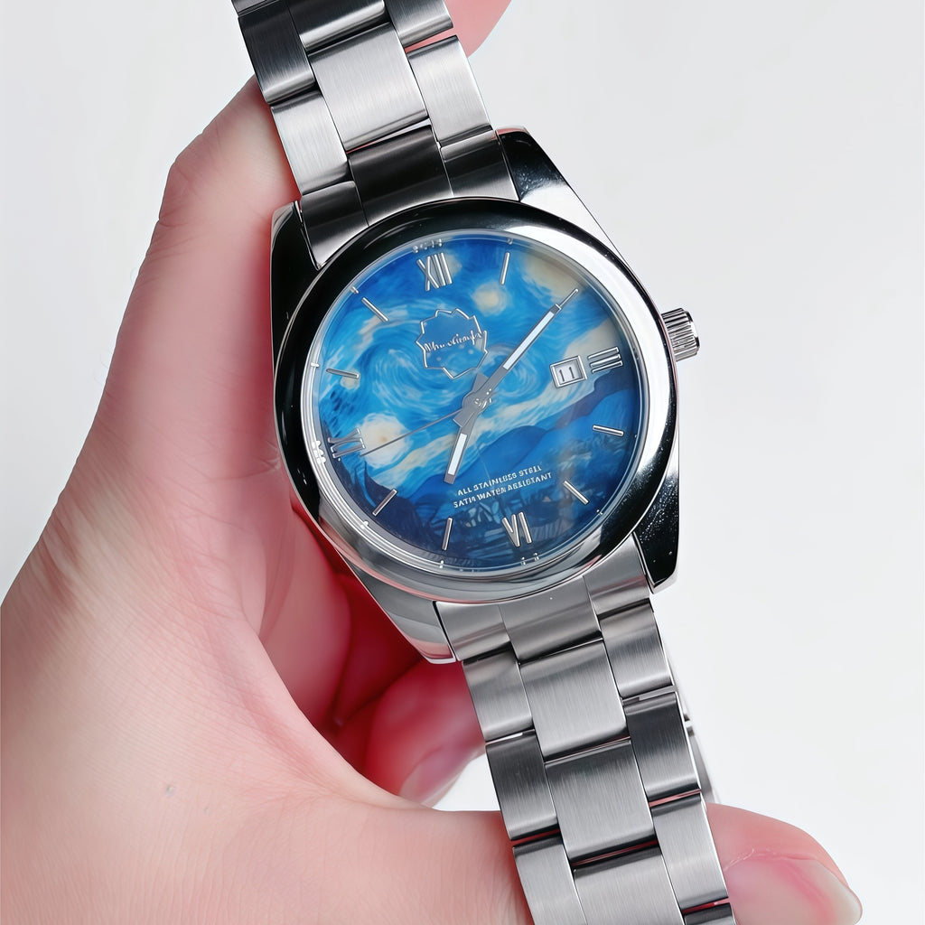 Van Gogh Star Radiance Series Montre de poignet de quartz