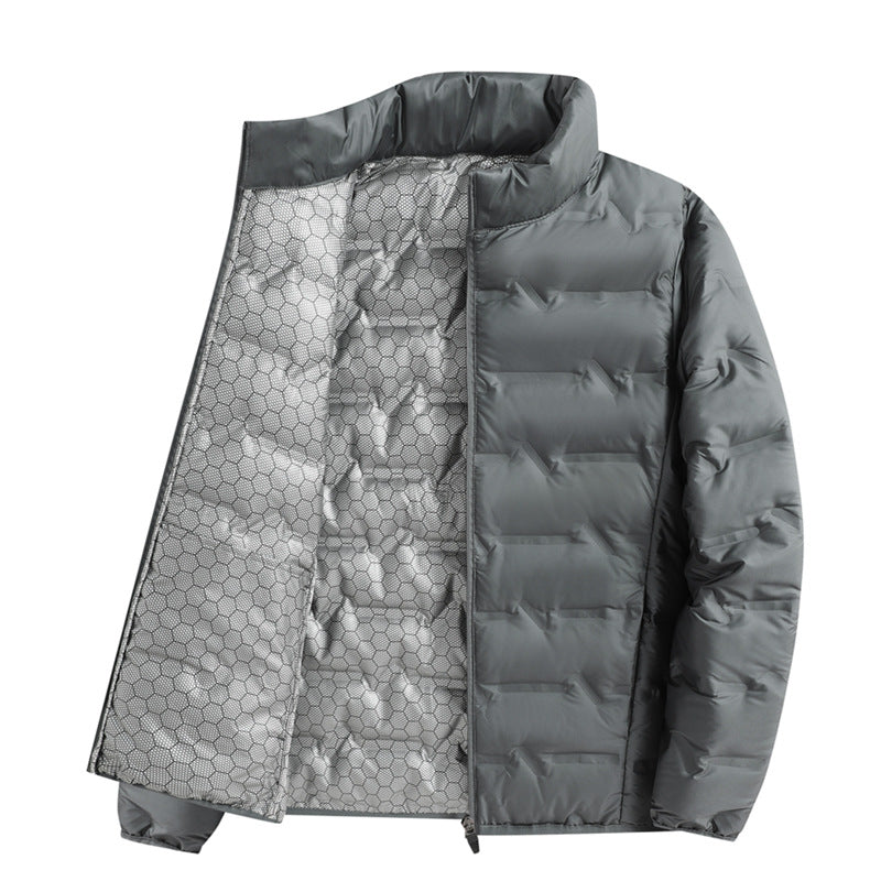 Collant debout Down Jacket White Duck Down Slim Fit Warm All-matching Down