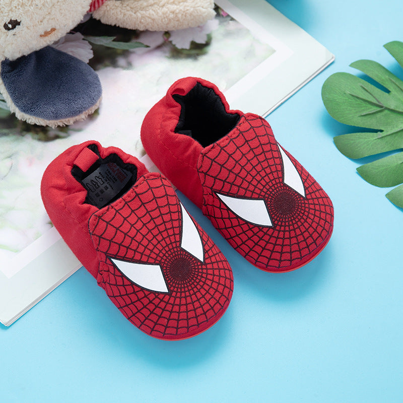 Bébé Soft Bottom Chaussures pour tout-petit 0-1-2 ans Vieux Garçons et Filles Mode Accueil Non-dérapant