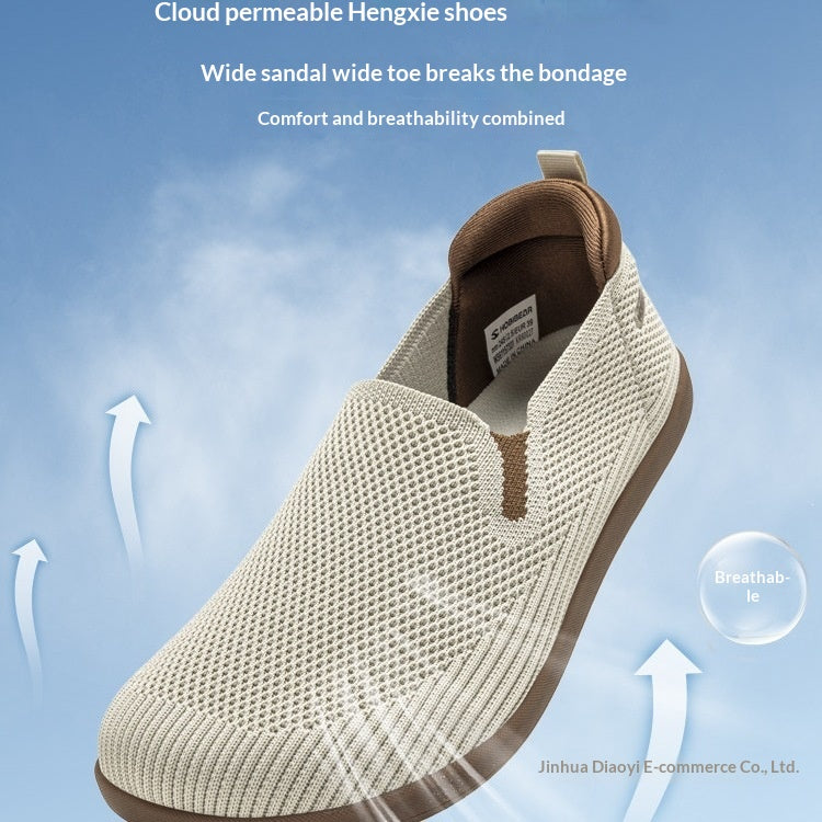 Hommes Été Soft-soled léger Mesh Respirant Chaussures Casual