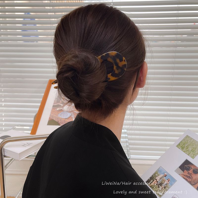 Pin cheveux en U Female Bun Updo Accessoires capillaires