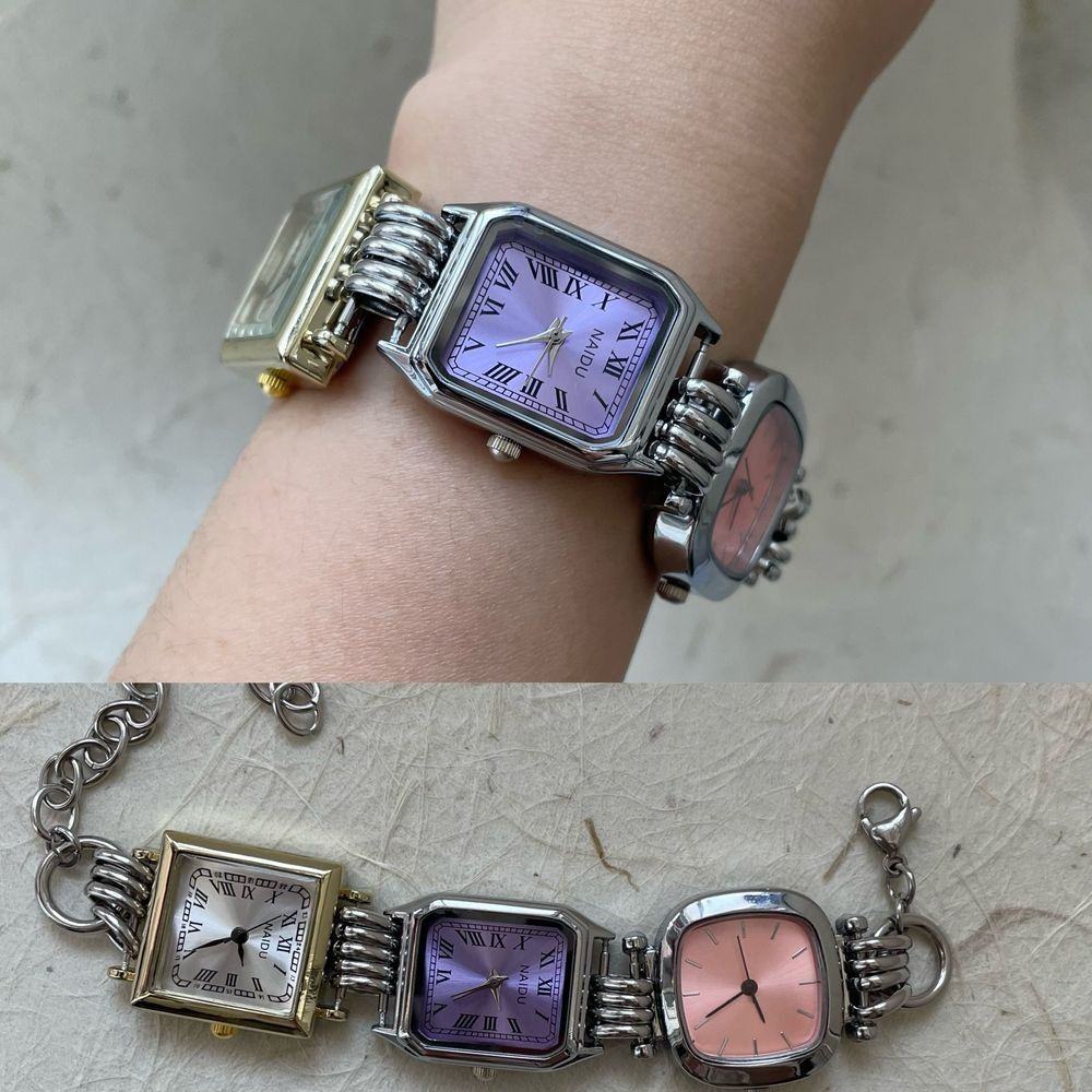 Montres Niche Horloges Bracelets Punk Vintage style rétro