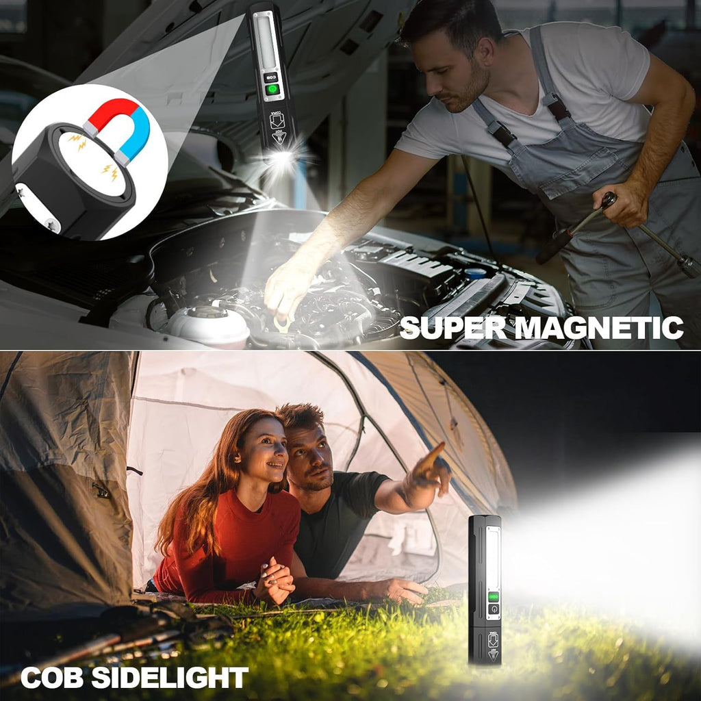 Lampe de poche extérieure portable avec fonction de recharge