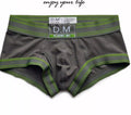 Boxers rayés DM pour hommes à séchage rapide