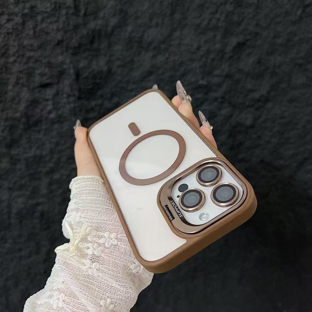 Boîtier de téléphone magnétique résistant à la chute