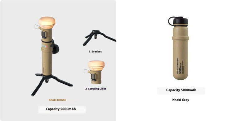 Wild Camping Atmosphère Charging Lampe d'éclairage extérieur