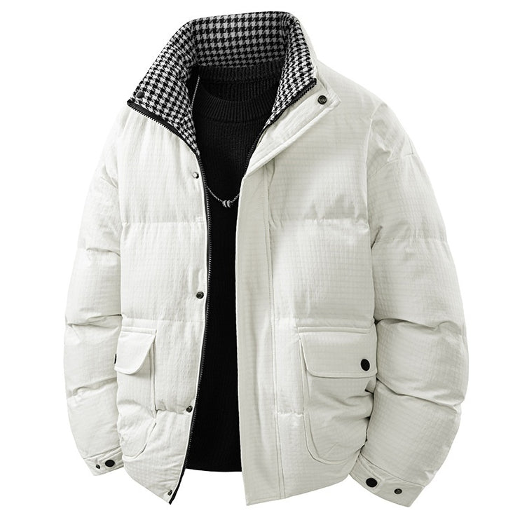 Veste de coton décontractée et mince pour hommes pour jeunes hommes