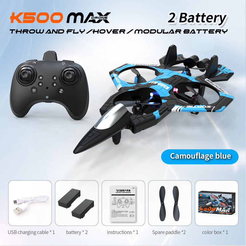 K500 Bleu - Drone électrique double