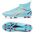 Chaussures de football pour enfants TF Broken Nail High-top Respirant