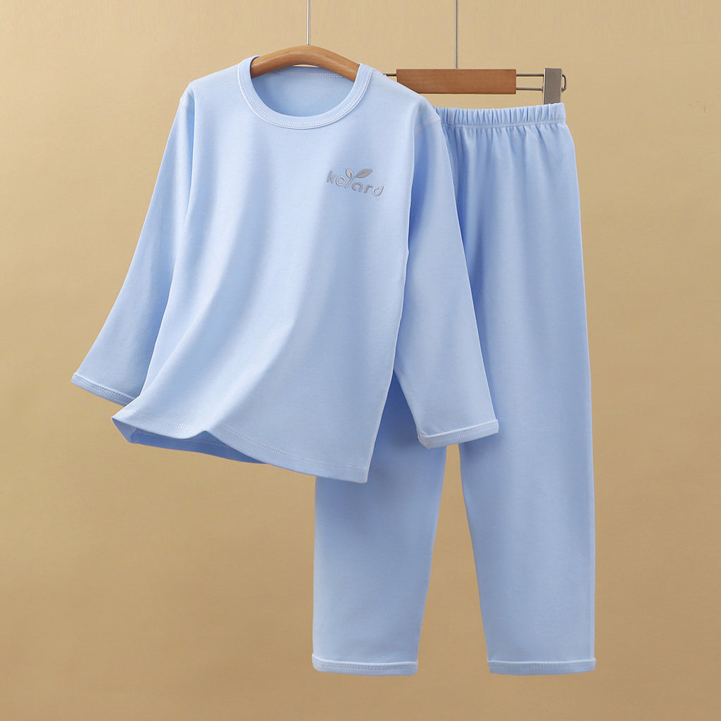 Pure Cotton Pajamas Autumn and Winter Homewear Set Loose and Casual