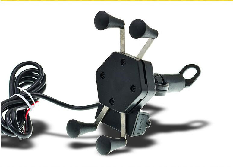 Porte-Téléphone Mobile Rechargeable pour Moto Accessoires Auto et Moto