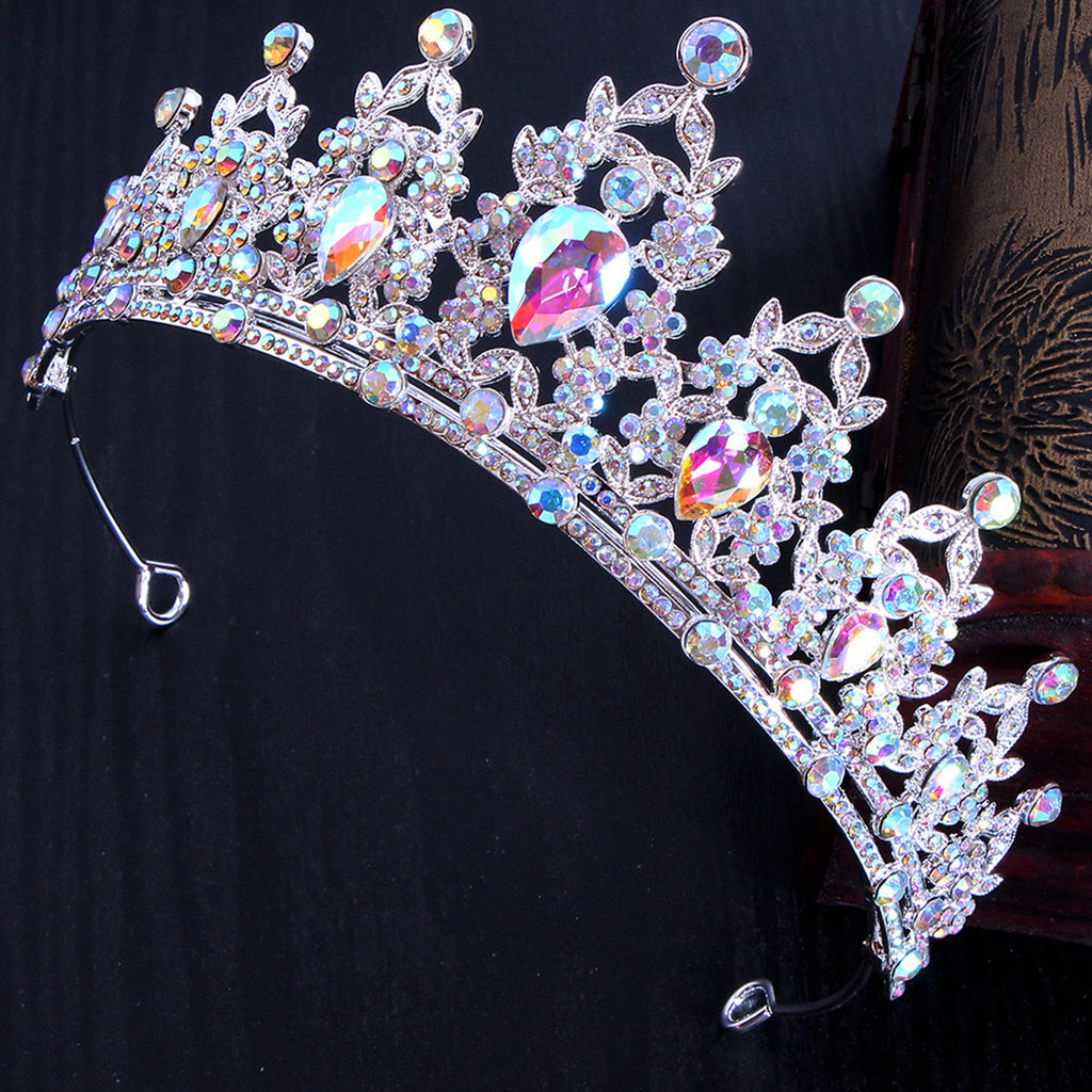 Strass Headband Alliage Couronne Robe de mariée Accessoire