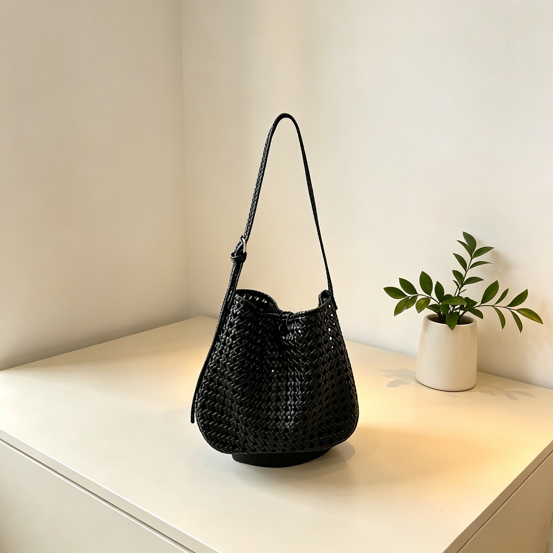 Sac tissé en vrac de style vacances