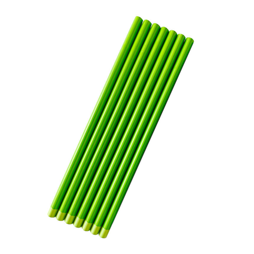 Triangular Hb Petit Rod Vert Crayon en bois noir Étudiant Épais lead painting Sketch Kidsren