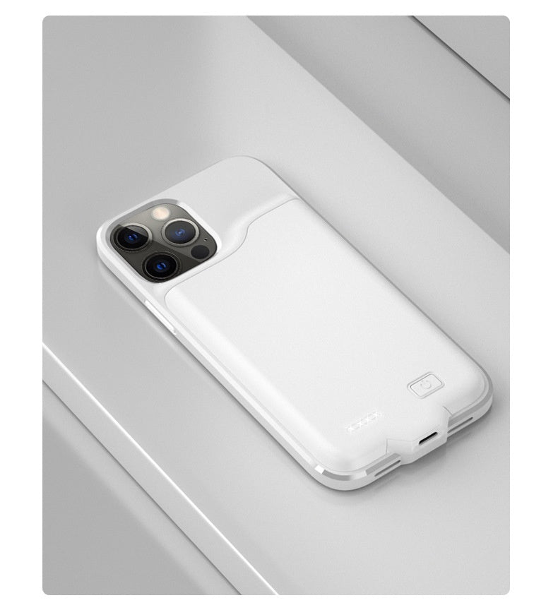 Simple Solid Couleur Ultra mince Shell Back Splint Power Bank