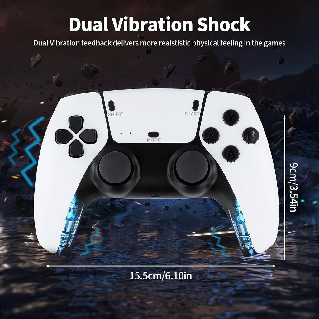20000 Retro Video Game Console 4K HD TV Game Stick Encre.2 Contrôleur sans fil