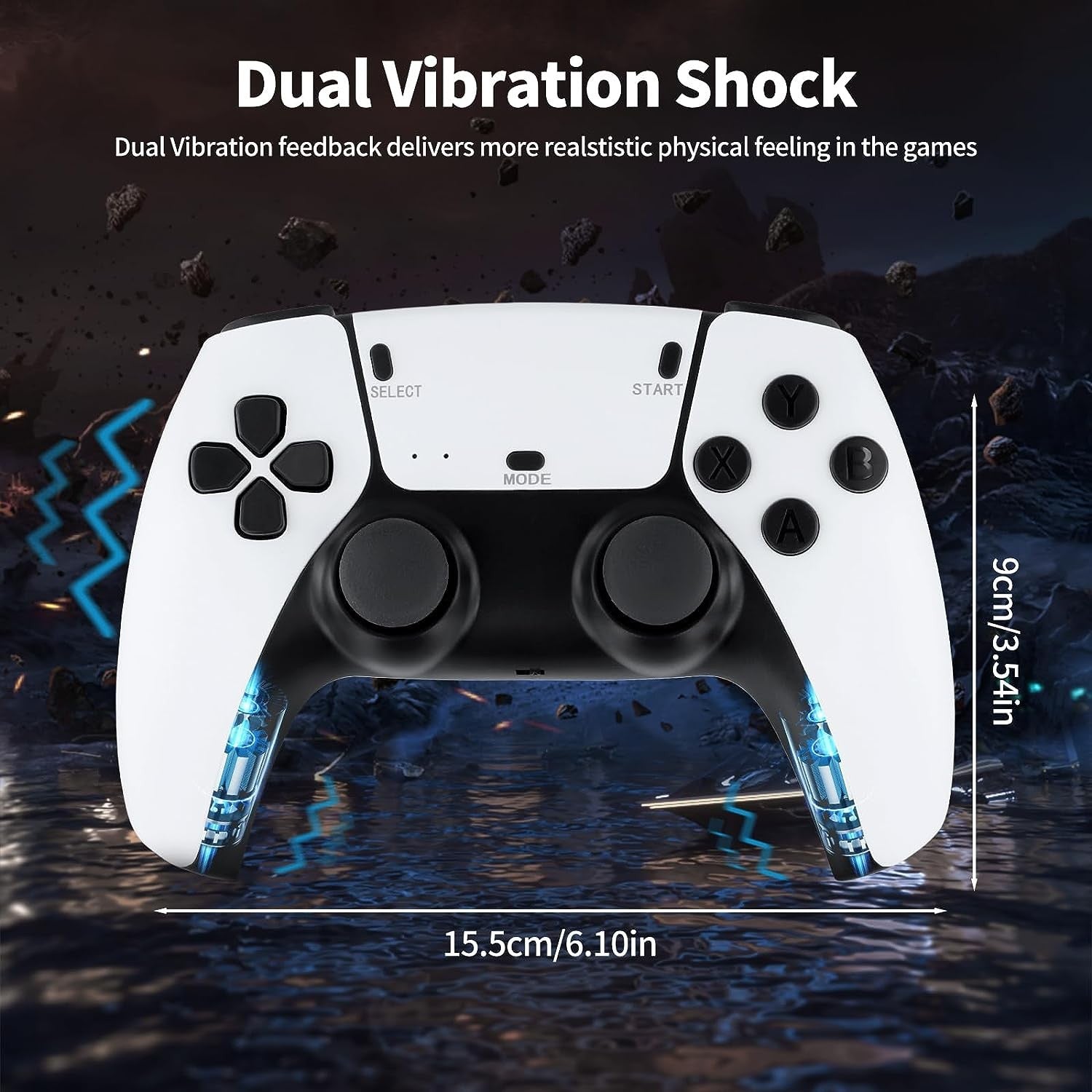 20000 Retro Video Game Console 4K HD TV Game Stick Encre.2 Contrôleur sans fil
