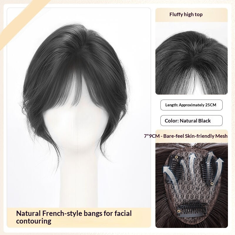 Léger Voluming Faux Bangs et Coiffure pour un look plus complet