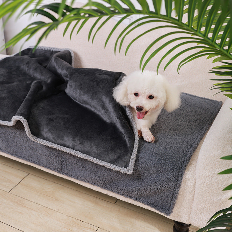 Flannel Fleece Composite Épaisseur Pet Pad