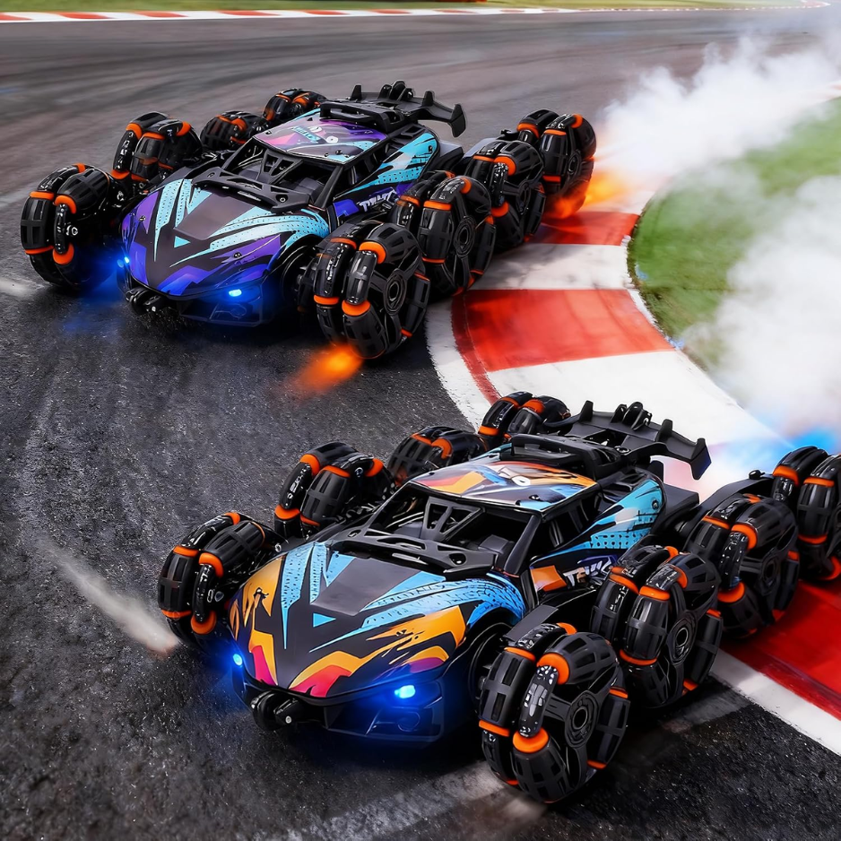 Cool 8 roues mains contrôlés Rc Stunt Car Jouets