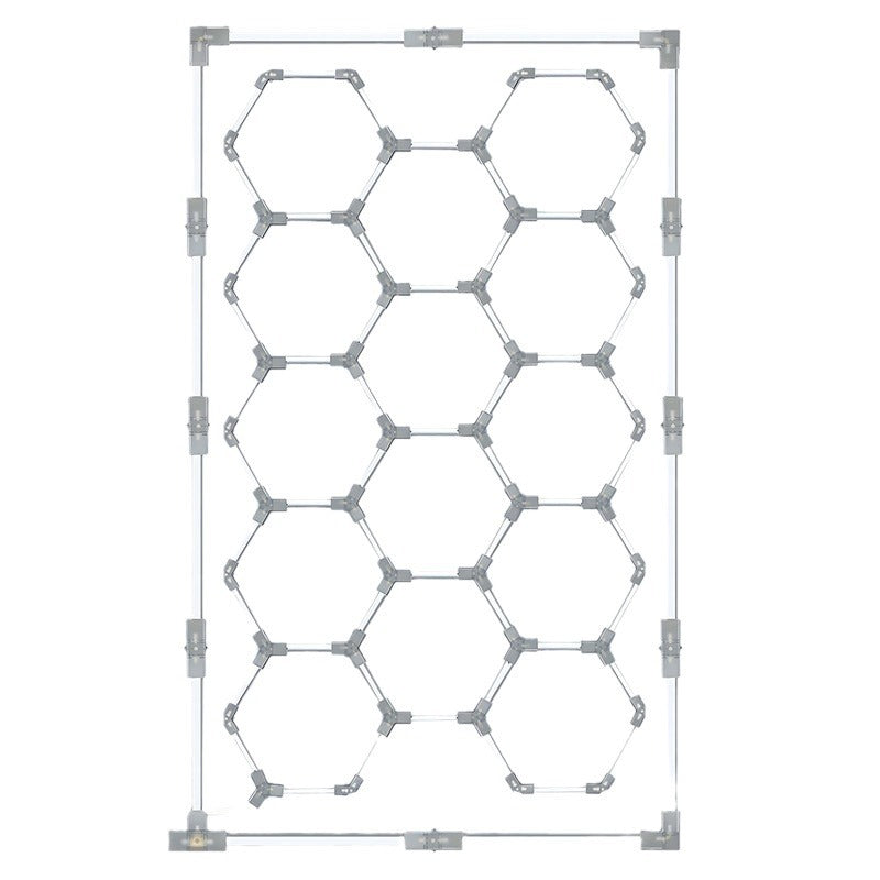 Garage Hex Mechanic Station Light Honeycomb