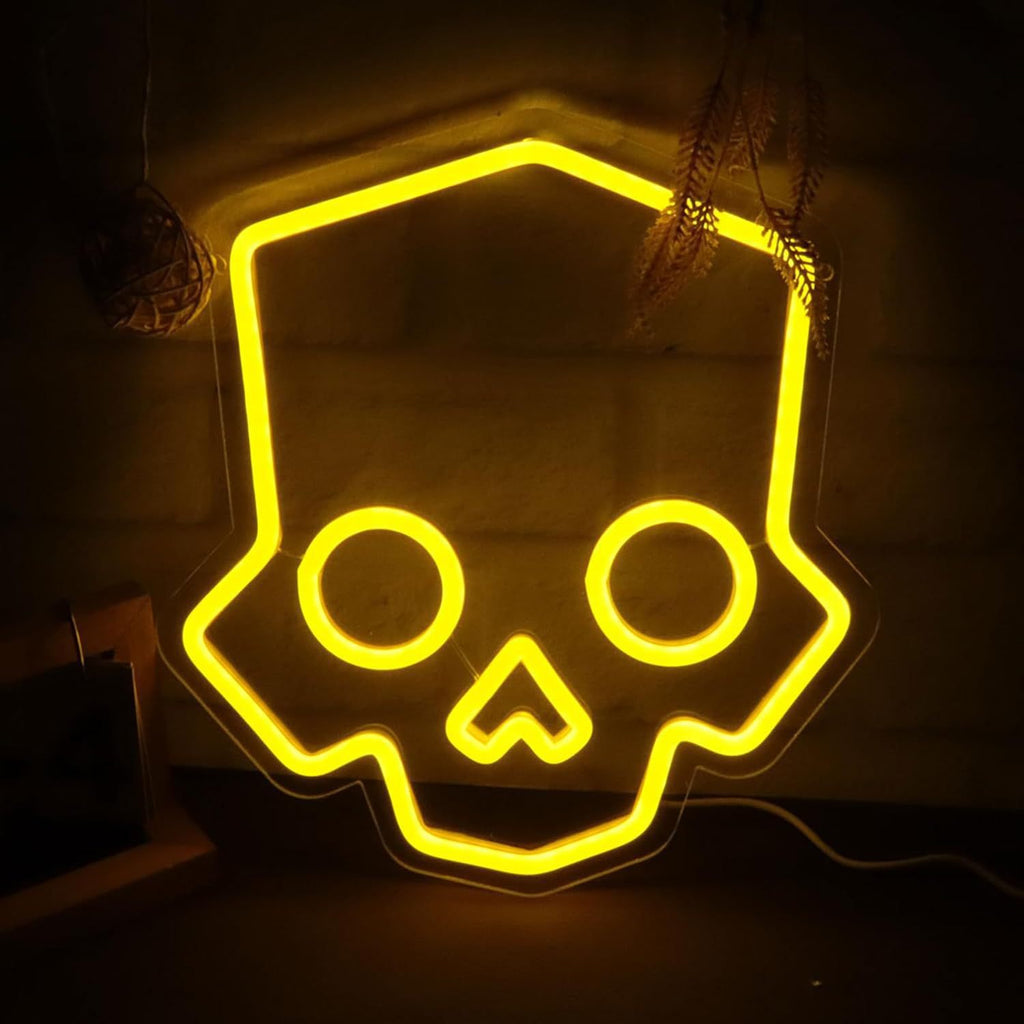 LED Neon Bat Cave Bar panneau lumineux décoratif avec Bells Flexible en forme d'éclairage