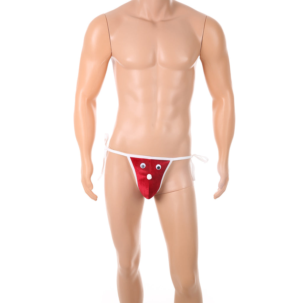 European and American Christmas Adjustable Bow Thong