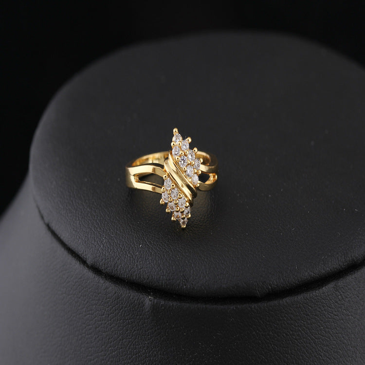 Filles Fashion Coréenne Fashion Zircon Ring