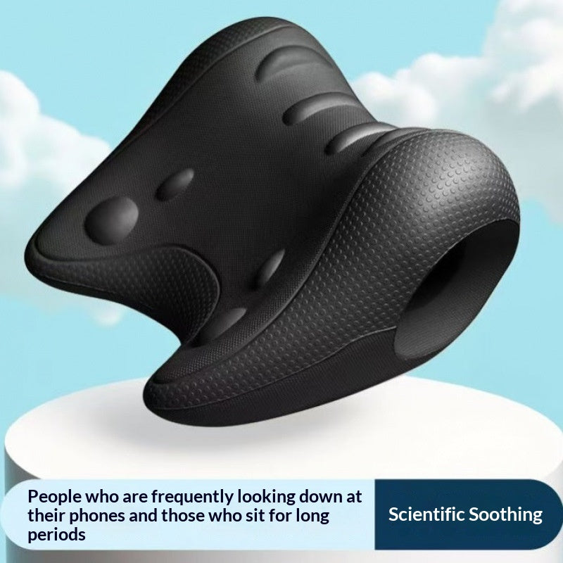Processus d'expansion de la mousse de relaxation de cou de massage cervical