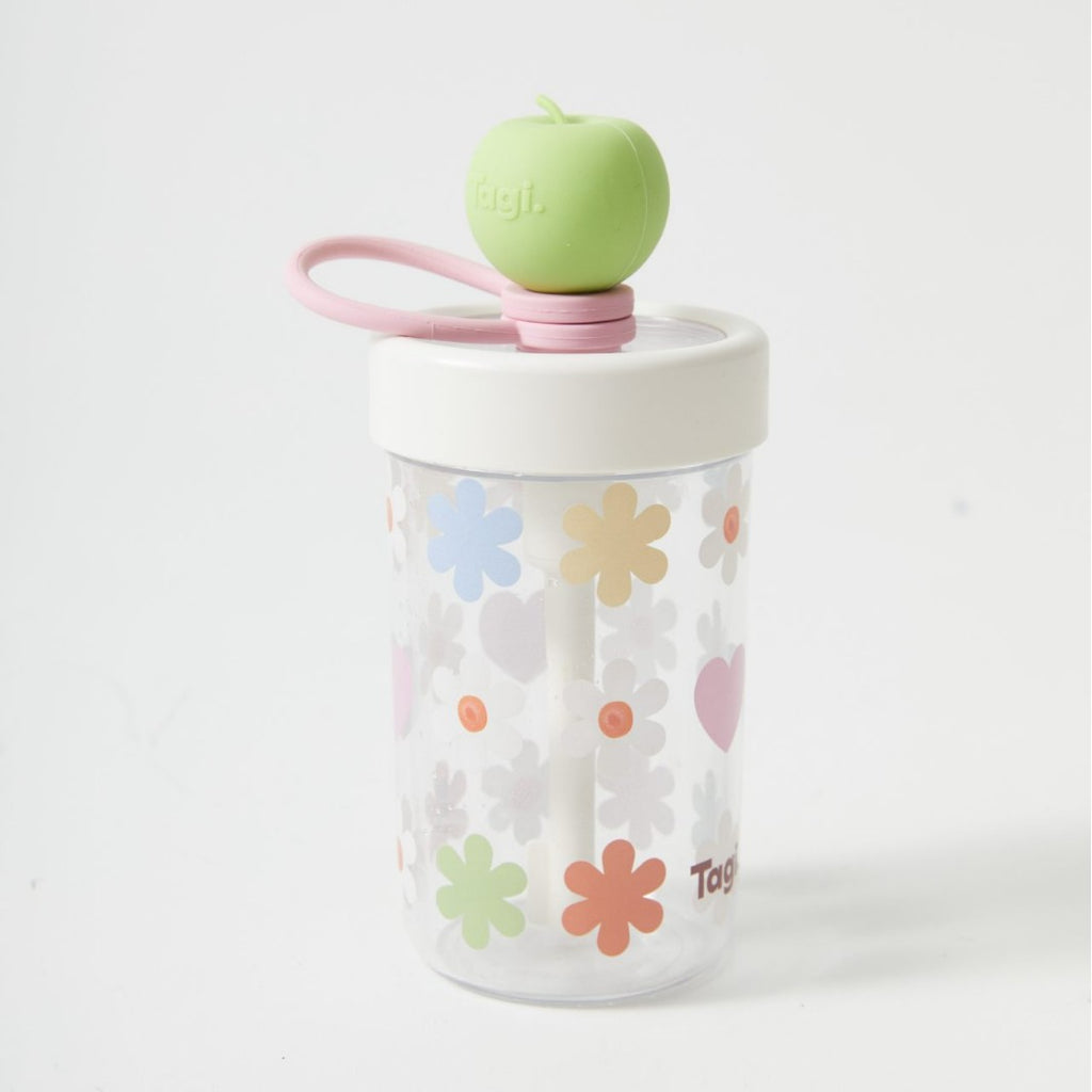 Coupe en paille Bouteille d'eau portable de grande capacité