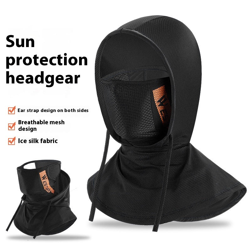 Masque de vélo Hood Protection solaire